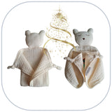 Doudou Love Scent Collection Tout BIO -  Modèle Ours ZEN [DD OZTB-PAR]