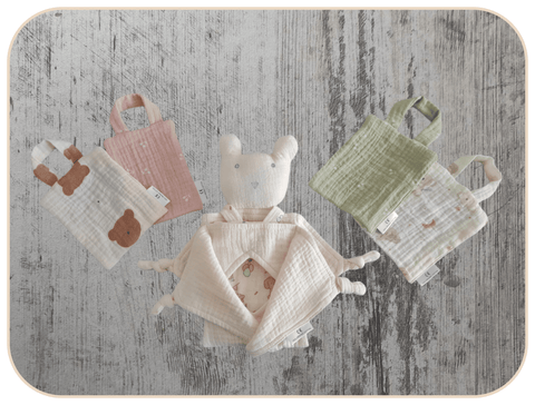 Inserts Doudou Love Scent - Collection Tout BIO - [IDD CBALL-PAR4 pces]