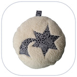 [B2B] - Coussin Tiny pillow home déco rond - 1 à 2 appliqués - Taille M [ZTPL-MP12A]