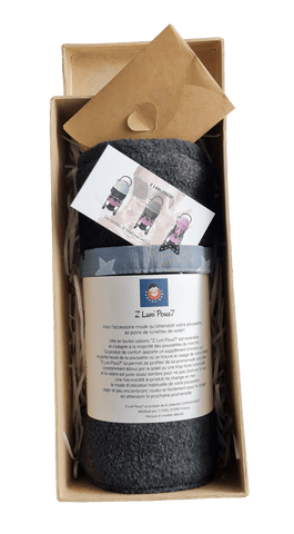 Accessoire pour poussettes bébés ZANAGA BABY - BOX produit Z Luni Pous7 - [BOXZLP7R-FREU B2B]