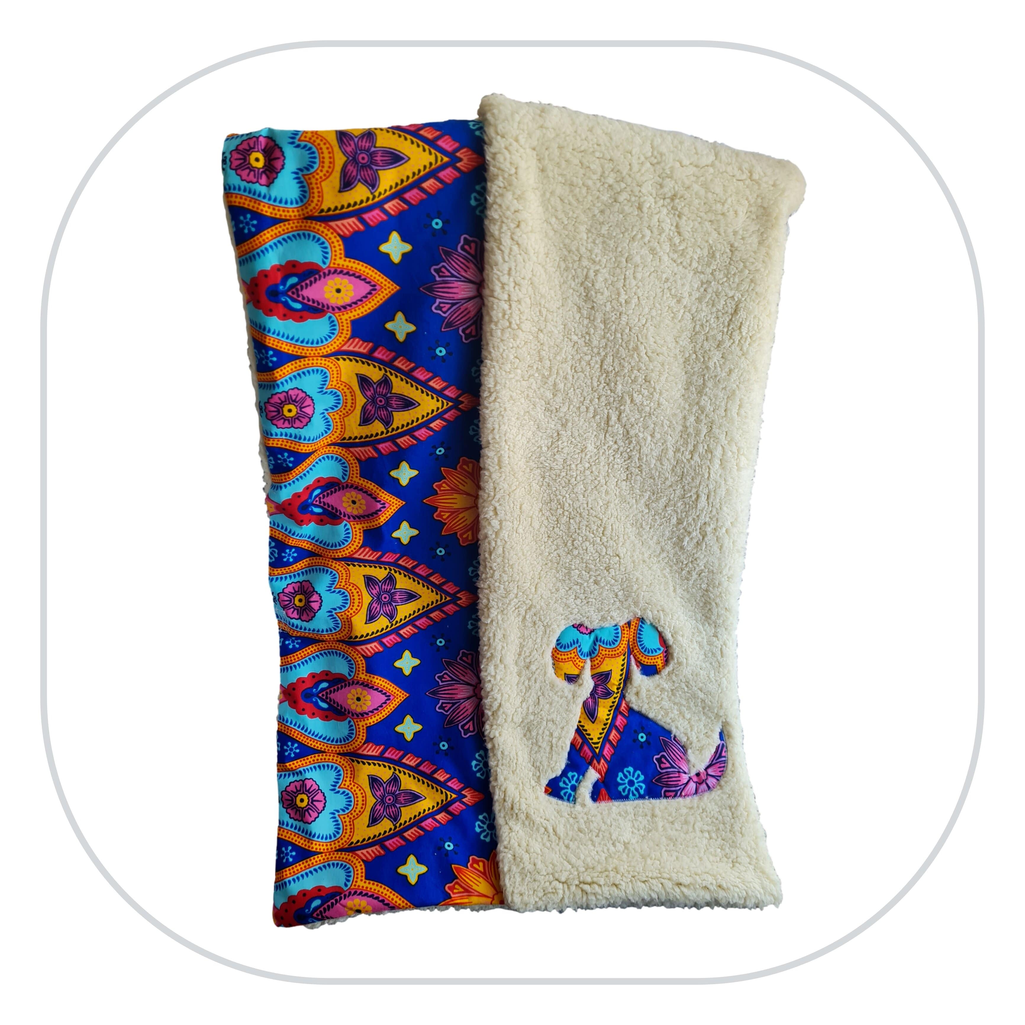 Z Tiny Blanket sherpa Couverture Plaid pour bébé / enfants "Marine"  [ZB-ZTBSR12-FREU B2C]