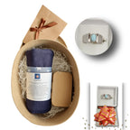 BOX Bijoux Maman-Bébé "DELICATE" - Bague argent rhodié [BOX BT5-FREU B2B]