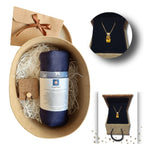 BOX Bijoux OR Maman-Bébé "SUN GOLD" - argent rhodié [BOX BT15-FREU B2B]