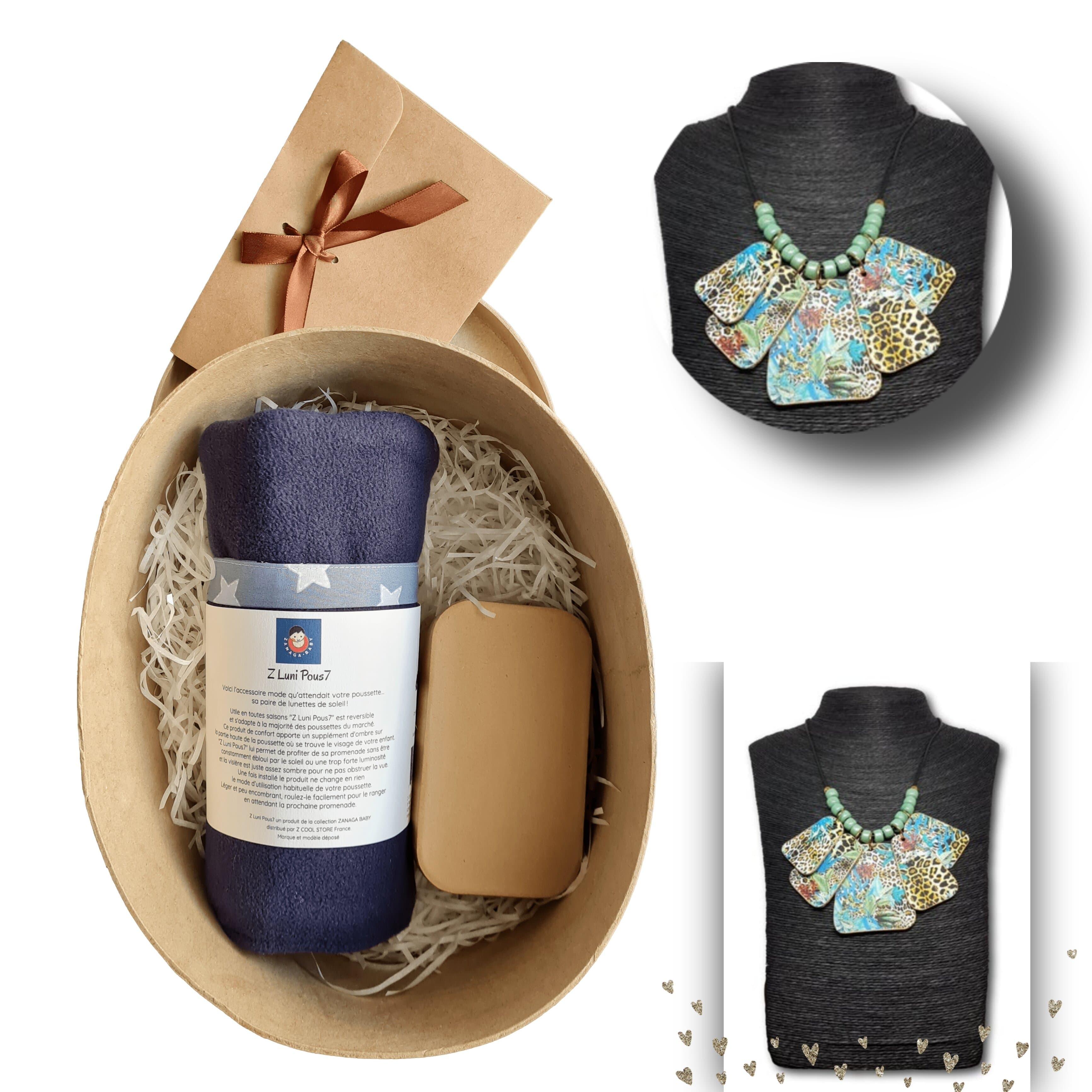 BOX Bijoux Maman-Bébé "Jungle" [BOX BT19-FREU B2B]